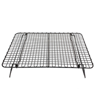 Zhaosheng Hardware - Rejilla de enfriamiento apilable de acero inoxidable para pasteles de pan de alambre de metal para hornear