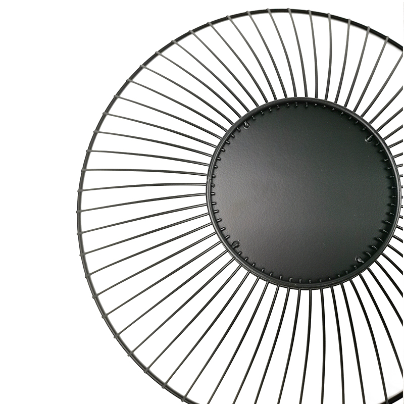 Zhaosheng Hardware - Cesta de fruta redonda de acero para encimera de frutero nórdico