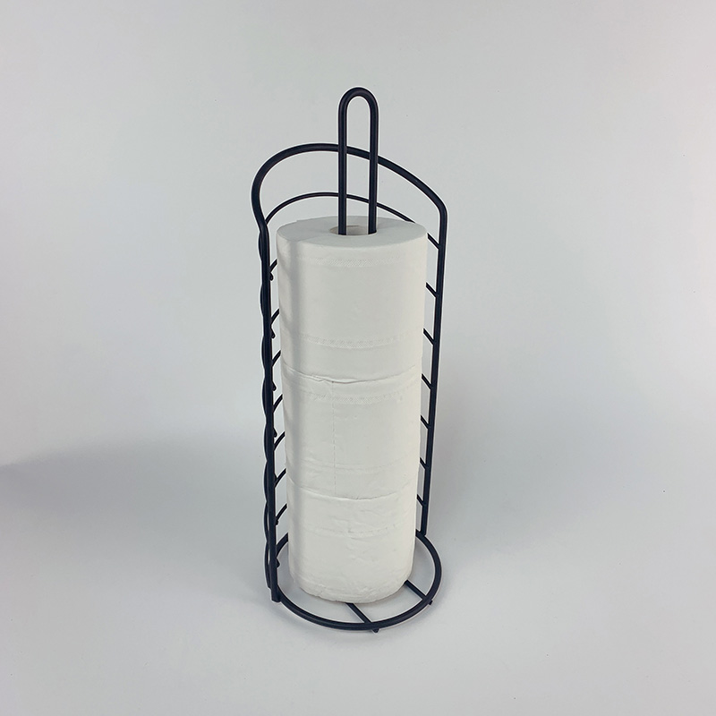 Zhaosheng Hardware - Portarrollos de papel higiénico independiente Portarrollos de papel negro