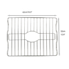 Zhaosheng Hardware - Protector de fregadero de acero inoxidable para fregadero de cocina hecho a medida