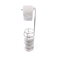 Zhaosheng - Soporte para papel higiénico de metal para cocina, soporte para rollo de papel higiénico