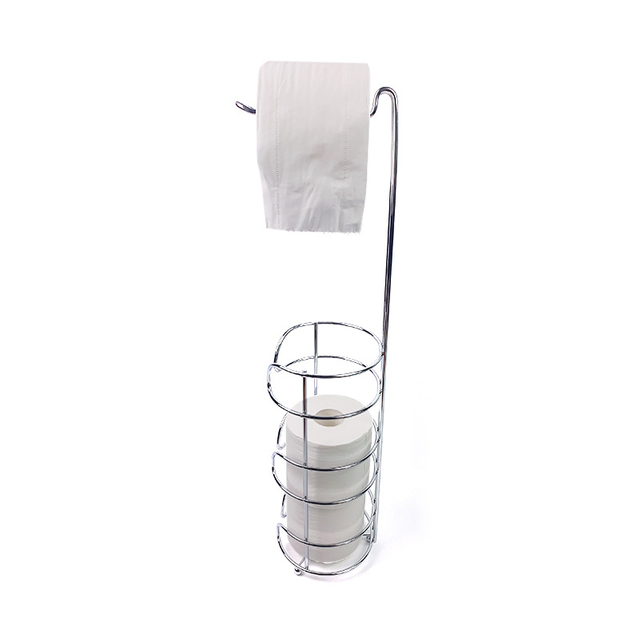 Zhaosheng - Soporte para papel higiénico de metal para cocina, soporte para rollo de papel higiénico