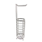 Zhaosheng - Soporte para pañuelos de baño, soporte para almacenamiento de rollos de papel higiénico, soporte para 3 rollos