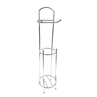 Zhaosheng - Soporte para papel higiénico de pie para baño, soporte para almacenamiento de rollos de papel higiénico