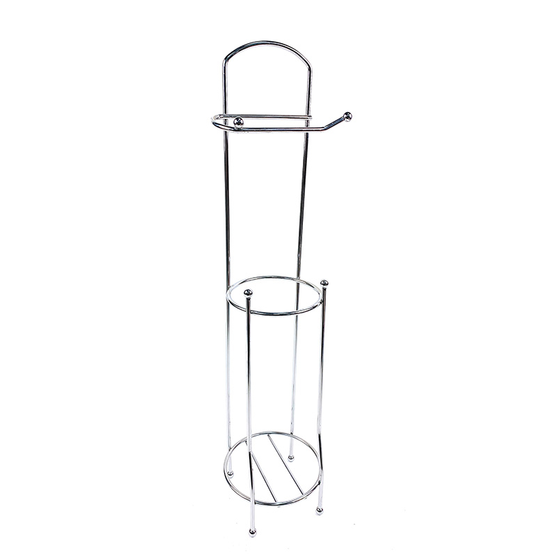 Zhaosheng - Soporte para papel higiénico de pie para baño, soporte para almacenamiento de rollos de papel higiénico