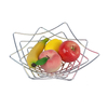 Zhaosheng Hardware - Cesta de frutas decorativa antioxidante para encimera, cuencos geométricos redondos para servir frutas y verduras