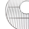 Zhaosheng Hardware - Rejilla de enfriamiento de forma redonda Rejilla de enfriamiento de pan y horneado de acero inoxidable