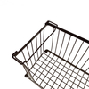Zhaosheng Hardware - Organizador de cesta de almacenamiento de alambre para cesta de frutas y verduras de metal para lavandería