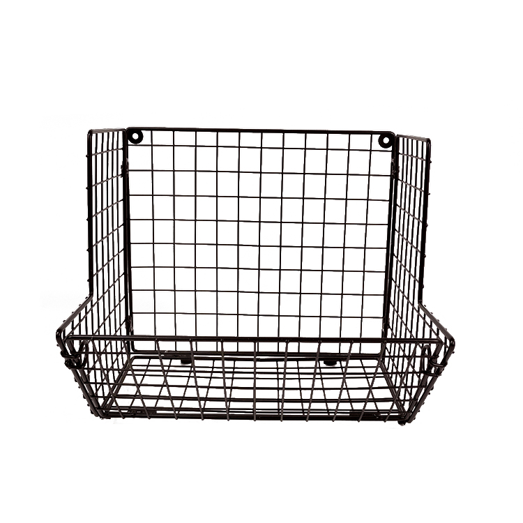 Zhaosheng Hardware - Cesta de alambre de metal para almacenamiento de cocina, organizador de despensa, cesta de frutas colgante