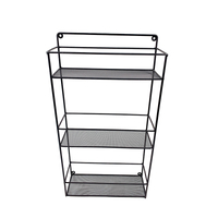 Zhaosheng Hardware - Organizador de estantes de cocina de 3 niveles de metal para especias montado en la pared