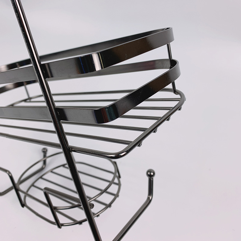 Zhaosheng - Organizador de baño, cesta colgante para ducha, estante de baño de alambre