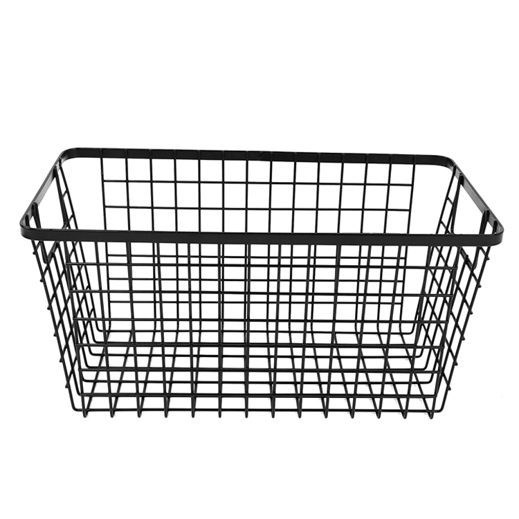 Zhaosheng Hardware - Cestas de alambre para almacenamiento, despensa, cesta de alambre de metal apilable