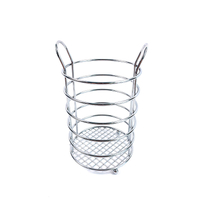 Zhaosheng Hardware - Soporte para palillos de cuchara de acero, soporte para utensilios de almacenamiento de cubiertos de metal