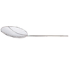 Zhaosheng Hardware - Skimmer de alambre redondo de 9 pulgadas, cuchara para freidora de cocina, skimmer de malla mediana niquelado para cocinar y freír