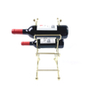 Zhaosheng Hardware - Soporte independiente para almacenamiento de botellas de vino, estante para 6 botellas