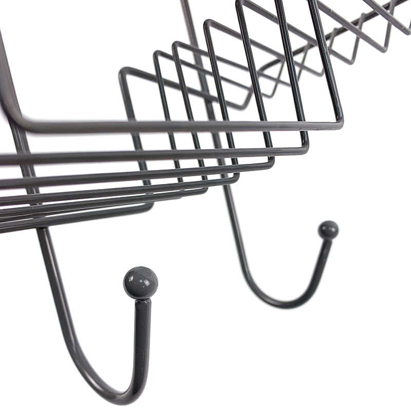 Zhaosheng - Estante de Ducha Colgante Organizador de baño Estante de Ducha a Prueba de óxido Caddy Estante de baño sin Perforaciones