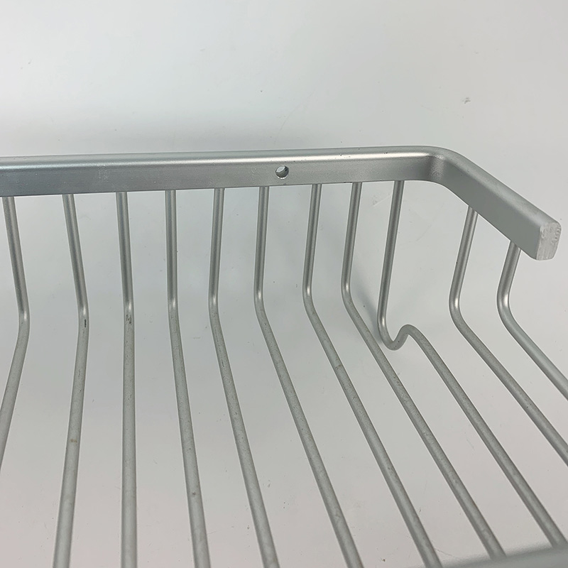 Zhaosheng - Soporte autoadhesivo para champú, estante de almacenamiento para baño, soporte de pared para ducha, carrito de ducha de aluminio