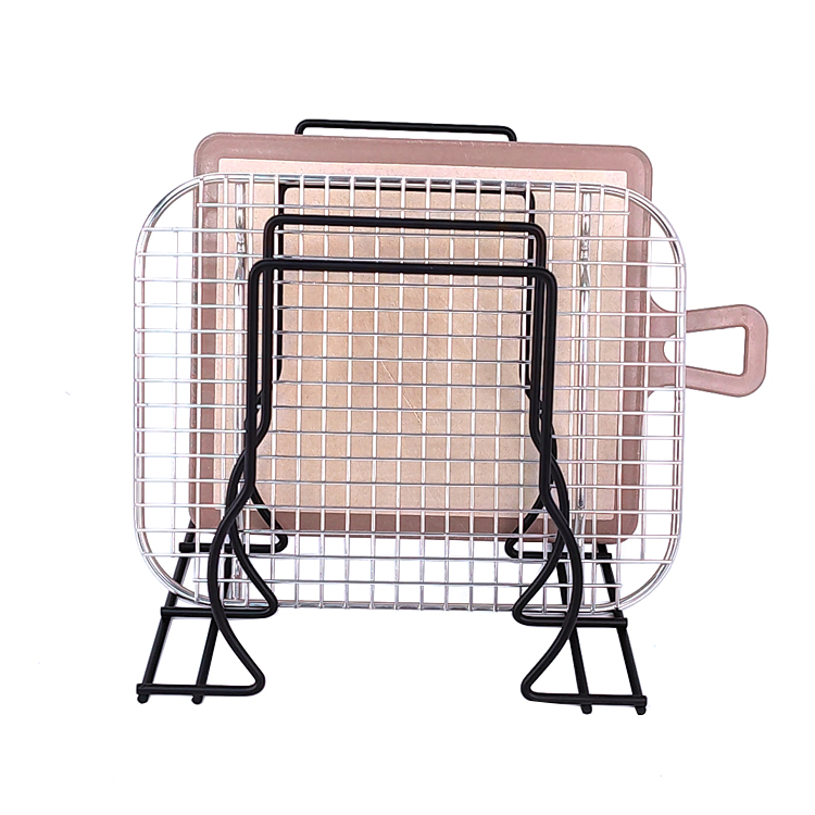 Zhaosheng Hardware - Divisor de utensilios de cocina Organizadores de utensilios para hornear Estante de almacenamiento de cocina Organizador de ollas y sartenes