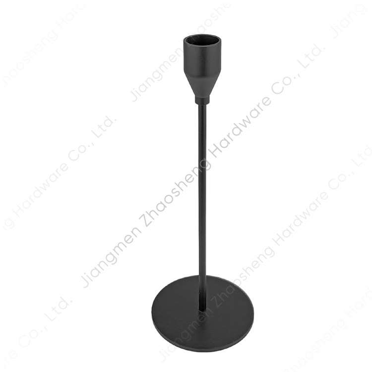 Candelabro decorativo de metal con soportes para velas para bodas