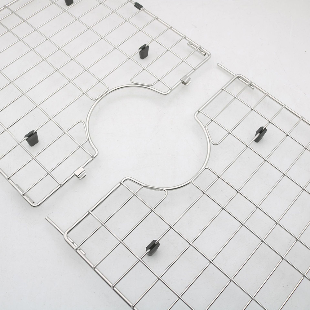 Protector de fregadero personalizado desmontable Accesorios para fregaderos de cocina para fregaderos esmaltados y de acero inoxidable 