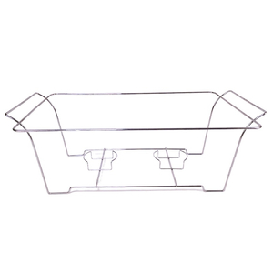 Zhaosheng Hardware - Buffet Chafer Calentador de alimentos Marco de alambre Aluminio Pan Chafing Dish Stand