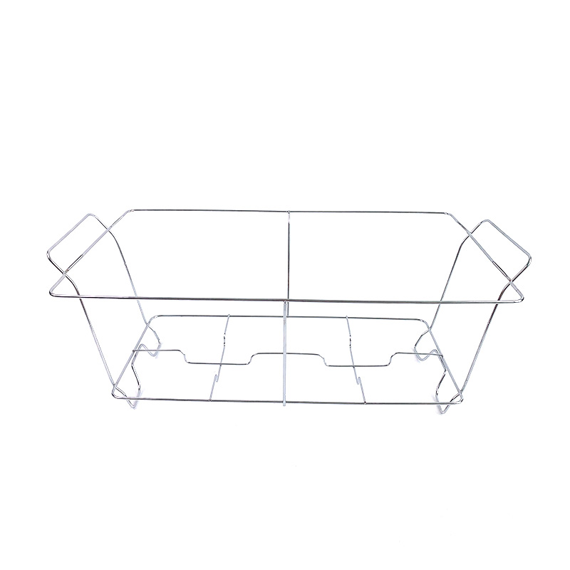 Zhaosheng Hardware - Hotel Restaurante Catering Platos para servir Estantes de exhibición Buffet Conjunto de calentador de alimentos Estante para frotar