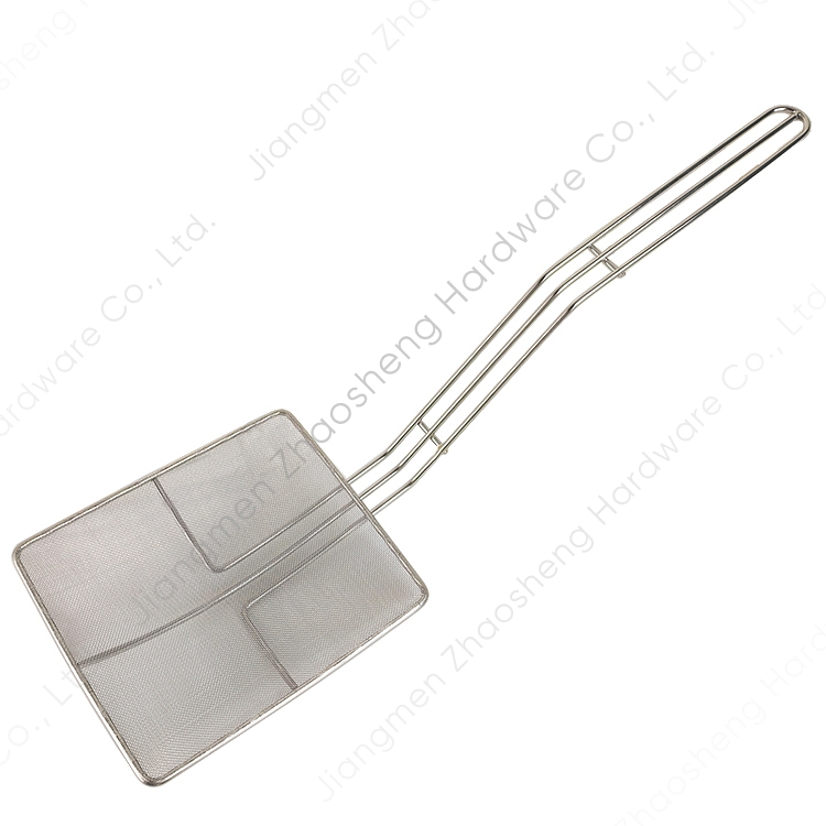 Zhaosheng Hardware - Cuchara coladora de aceite de malla fina de acero inoxidable para freír