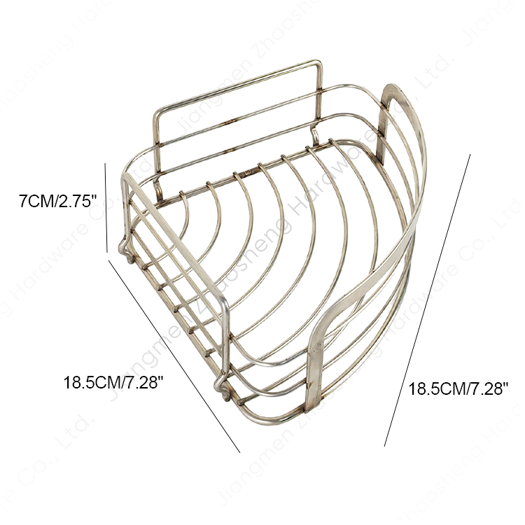 Zhaosheng - Organizador de almacenamiento de cocina, estante esquinero para baño