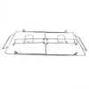 Zhaosheng Hardware - Estante para platos de frotamiento de alambre de tamaño completo, estante de alambre desechable cromado para buffet, soporte plegable para frotar