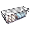 Cesta de alambre apilable