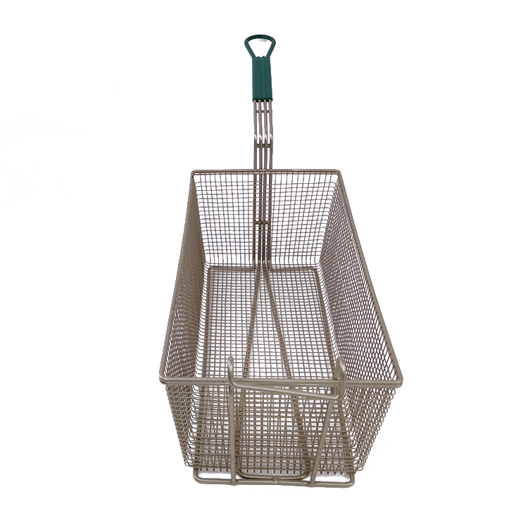 Zhaosheng Hardware - Cesta de metal para freír con mango resistente al calor
