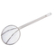 Zhaosheng Hardware - Espumadera para freír redonda de 6 pulgadas, mango largo, cucharón para freidora de acero inoxidable, espumadera para freír francesa