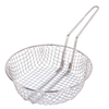 Zhaosheng - Cesta de freidora de malla gruesa de 12 pulgadas, colador de alimentos, cesta redonda para freidora, olla para freír