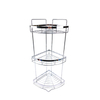 Zhaosheng - Estante de baño Carrito de ducha de esquina de pie de 3 niveles