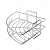 Zhaosheng - Organizador de baño, estante de almacenamiento, sin perforación, estante de ducha, adhesivo, montaje en pared, estante de pared de esquina