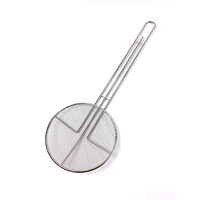 Zhaosheng Hardware - Filtro de cocina de metal con skimmer de malla redonda con mango largo