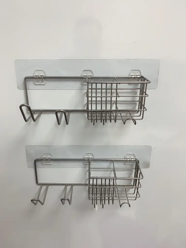 Zhaosheng - Fabricante Carrito de ducha de malla duradero Estante de baño resistente sin perforación