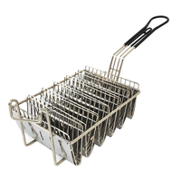 Zhaosheng Hardware - Cesta para freír con cáscara de taco de 6 moldes