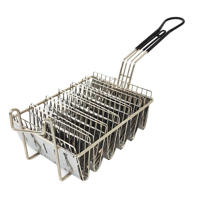 Zhaosheng Hardware - Cesta para freír con cáscara de taco de 6 moldes