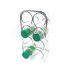 Zhaosheng Hardware - Organizador de botellas de condimentos para el hogar, estante de especias para 8 botellas