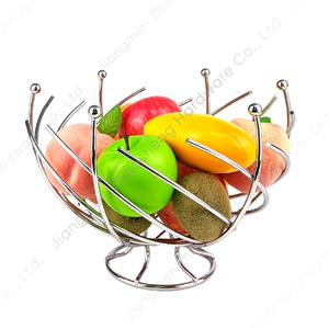 Zhaosheng Hardware - Soporte para pan, mesa decorativa de cocina, estantes para almacenamiento de alimentos, frutero, cestas de alambre de metal