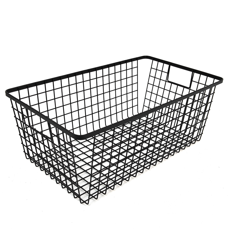 Zhaosheng Hardware - Cesta de almacenamiento de alambre de metal para despensa, cesta de almacenamiento para baño, cocina