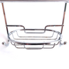 Zhaosheng - Carrito de Ducha sin Perforaciones, Cesta de Metal Colgante, Estante de baño, Carrito de Ducha con Ganchos