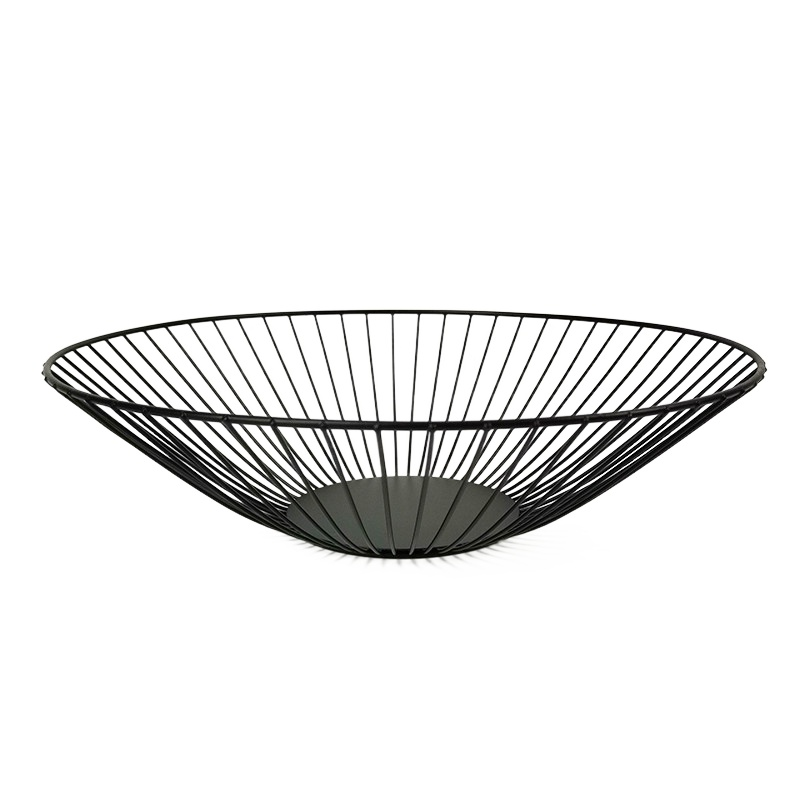 Zhaosheng Hardware - Cesta de fruta redonda de acero para encimera de frutero nórdico