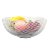 Zhaosheng Hardware - Cesta de almacenamiento de frutas de alambre de metal, organizador de almacenamiento de alimentos, soporte decorativo para fruteros