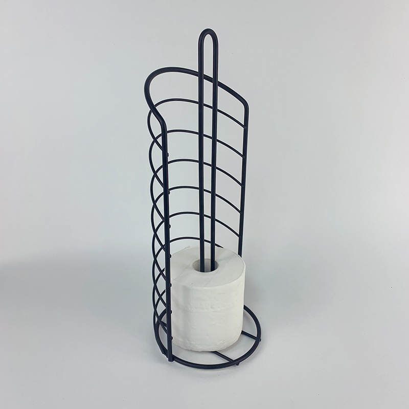 Zhaosheng Hardware - Portarrollos de papel higiénico independiente Portarrollos de papel negro