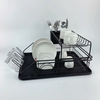 Zhaosheng Hardware - Escurreplatos de 2 niveles, color negro