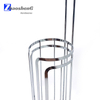 Zhaosheng - Soporte de almacenamiento de rollo de papel higiénico de metal para baño con reserva