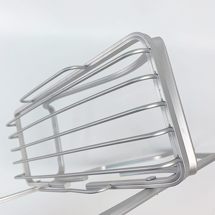 Zhaosheng - Estante de almacenamiento para baño, carrito de ducha colgante de aluminio inoxidable