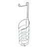 Zhaosheng - Soporte para pañuelos Soporte para almacenamiento de rollos de papel higiénico de metal